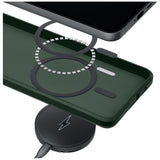 3mk Samsung Galaxy S26 Plus Kuori Smoke MagCase Vihreä