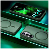 3mk Samsung Galaxy S26 Plus Kuori Smoke MagCase Vihreä