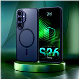 3kpl Samsung Galaxy S26 Plus -suojakuori Smoke MagCase Musta