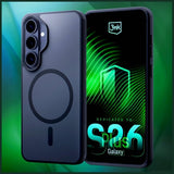 3kpl Samsung Galaxy S26 Plus -suojakuori Smoke MagCase Musta