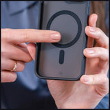 3mk Samsung Galaxy A37 -suojakuori Smoke MagCase, musta