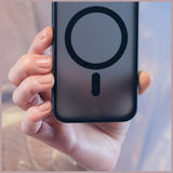 3mk Samsung Galaxy A57 Kuori Smoke MagCase Musta