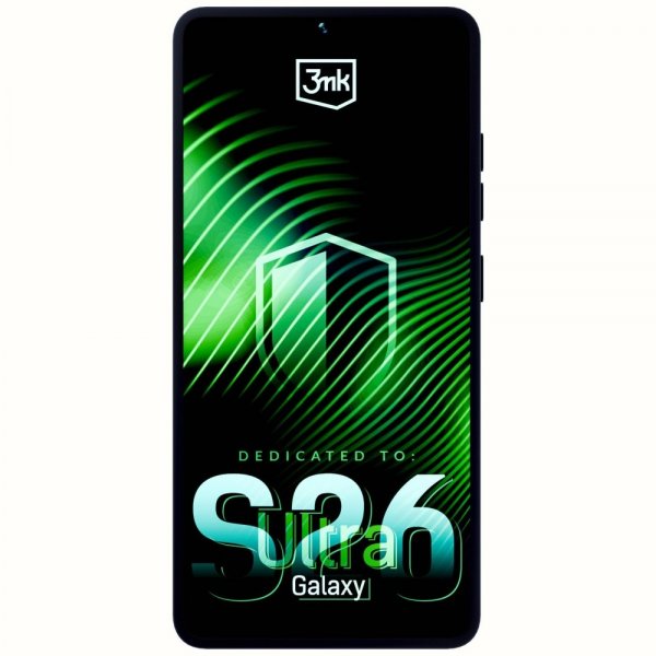 3mk Samsung Galaxy S26 Ultra Kuori Smoke MagCase Musta