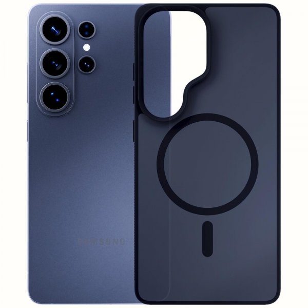 3mk Samsung Galaxy S26 Ultra Kuori Smoke MagCase Musta