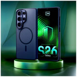3mk Samsung Galaxy S26 Ultra Kuori Smoke MagCase Musta