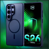 3mk Samsung Galaxy S26 Ultra Kuori Smoke MagCase Musta