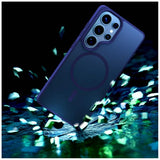 3kpl Samsung Galaxy S26 Ultra Kuori Smoke MagCase Sininen