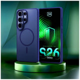 3kpl Samsung Galaxy S26 Ultra Kuori Smoke MagCase Sininen