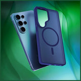 3kpl Samsung Galaxy S26 Ultra Kuori Smoke MagCase Sininen