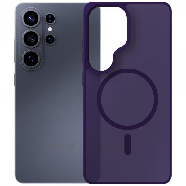 3mk Samsung Galaxy S26 Ultra Kuori Smoke MagCase Violetti