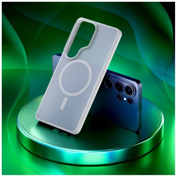 3mk Samsung Galaxy S26 Ultra Kuori Smoke MagCase Valkoinen