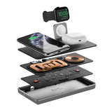 ALOGIC Ultra Power 4-in-1 langaton kahden laitteen lataustelakka Apple Watch -laturilla
