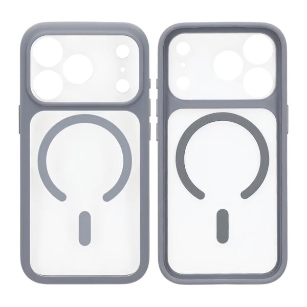 iPhone 17 Pro Max Kuori Kameralinssisuojus MagSafe Harmaa