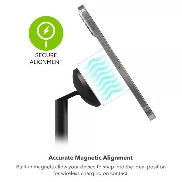 Mophie Langaton Laturi 3-in-1 Extendable Stand MagSafe
