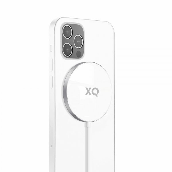 Xqisit-latausalusta MagSafe, valkoinen