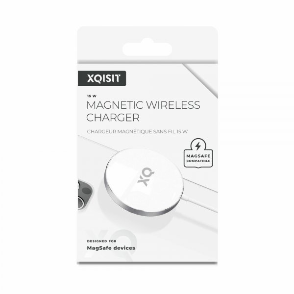 Xqisit-latausalusta MagSafe, valkoinen