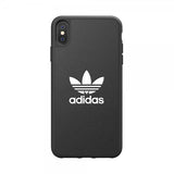Adidas iPhone Xs Max Kuori OR Moulded Case Basic FW19 Musta Valkoinen