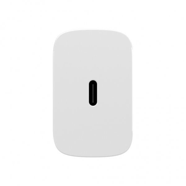 Mophie 30 W USB-C GaN -seinälaturi, valkoinen