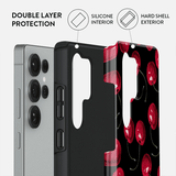 Burga Samsung Galaxy S25 Ultra Tough Cherrybomb -suojakuori