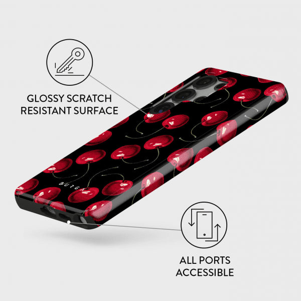 Burga Samsung Galaxy S25 Kuori Tough Cherrybomb