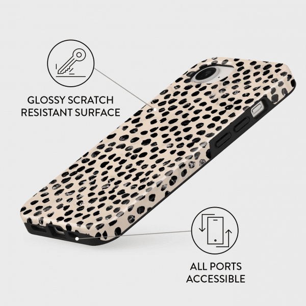 Burga iPhone 16e/iPhone 17e Suojakuori Tough Almond Latte