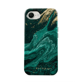 Burgan iPhone 16e/17e -suojakuori Tough Emerald Pool