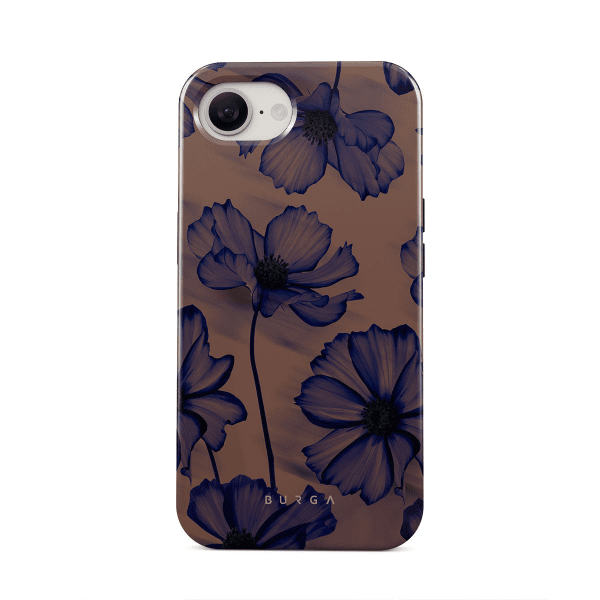 Burga iPhone 16e/iPhone 17e Tough Velvet Night -suojakuori