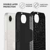 Burga iPhone 16e/iPhone 17e Tough-suojakuori Reaper's Touch