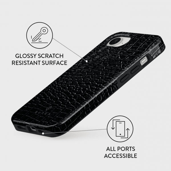 Burga iPhone 16e/iPhone 17e Tough-suojakuori Reaper's Touch