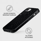 Burga iPhone 16e/iPhone 17e Tough-suojakuori Reaper's Touch