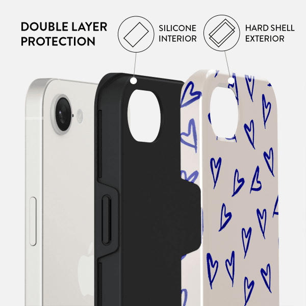 Burga iPhone 16e/17e Suojakuori Tough Love Me Right