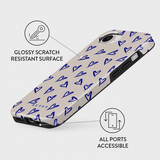 Burga iPhone 16e/17e Suojakuori Tough Love Me Right