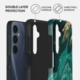 Burga Samsung Galaxy A16 kuori Tough Emerald Pool