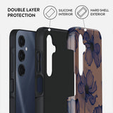 Burga Samsung Galaxy A16 Tough Velvet Night -suojakuori