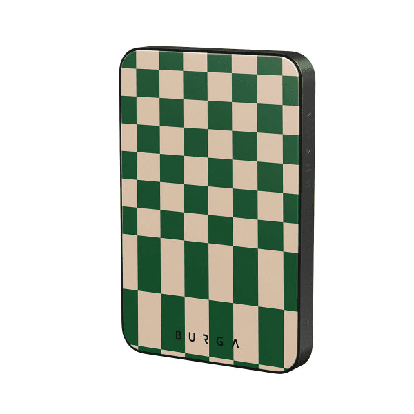 Burga Powerbank MagSafe 5000 mAh Ivy League Harmaa