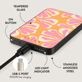 Burga Powerbank MagSafe 5000 mAh Aloha Harmaa