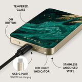 Burga Powerbank MagSafe 5000 mAh Emerald Pool