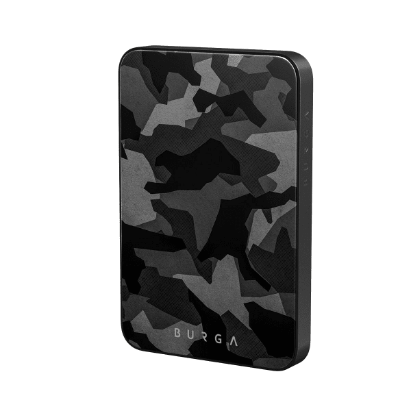 Burga Powerbank MagSafe 5000 mAh Night Black Camouflage