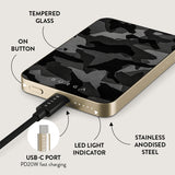 Burga Powerbank MagSafe 5000 mAh Night Black Camo Kulta