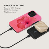 Burga Powerbank MagSafe 5000 mAh Island Girl Harmaa