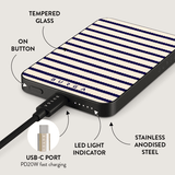 Burga Powerbank MagSafe 5000 mAh Old Money Harmaa