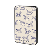 Burga Powerbank MagSafe 5000 mAh Derby Race Harmaa