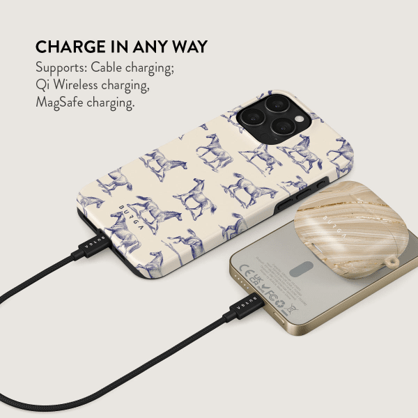 Burga Powerbank MagSafe 5000 mAh Derby Race Kulta