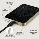 Burga Powerbank MagSafe 5000 mAh Reaper's Touch Kulta