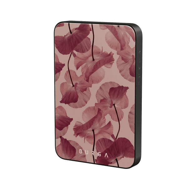 Burga Powerbank MagSafe 5000 mAh Tender Kiss Harmaa