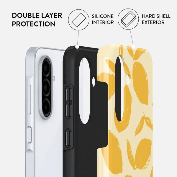 Burga Samsung Galaxy A36 Kuori Tough Lemon Tart