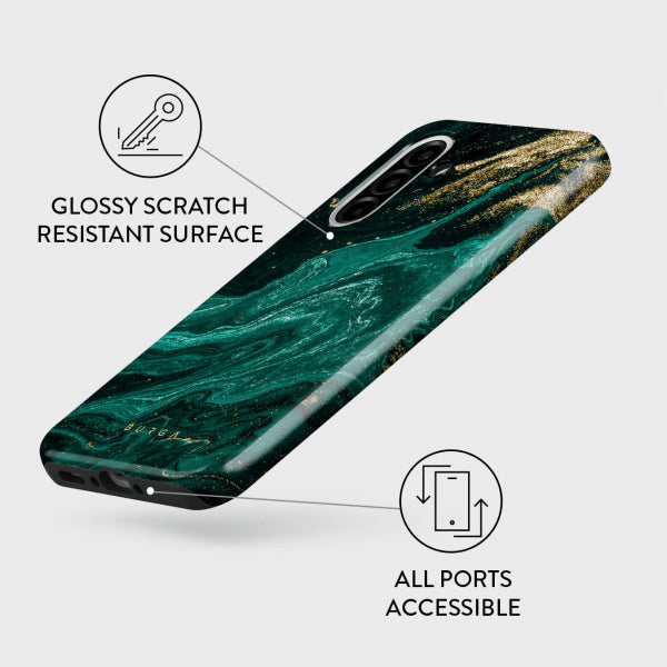Burga Samsung Galaxy A26 suojakuori Tough Emerald Pool