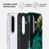Burga Samsung Galaxy A56 Kuori Tough Emerald Pool