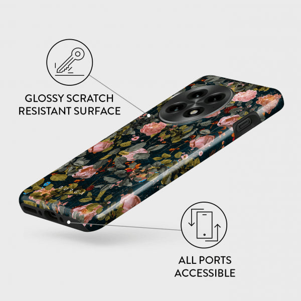 Burga OnePlus 13 Suojakuori Tough Bloomy Garden