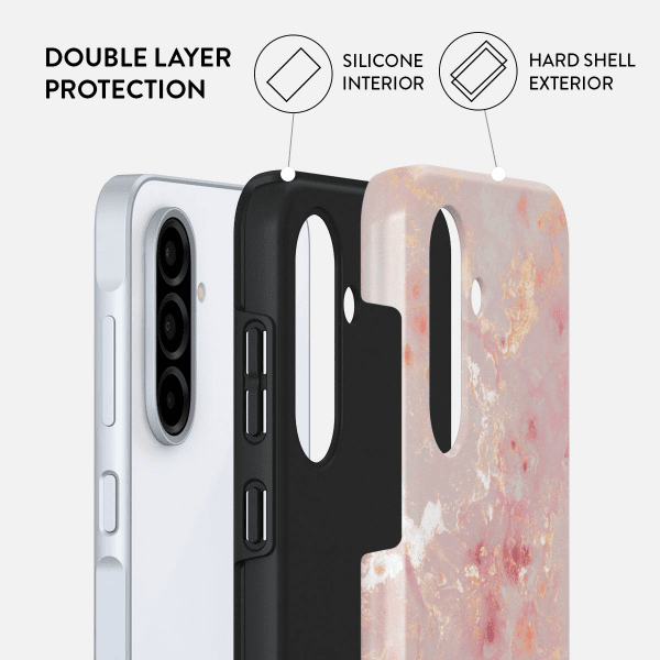 Burga Samsung Galaxy A26 Kuori Tough Golden Coral